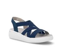 Remonte Sandales à lanières pour femme D3L52 - Bleu - 41 EU