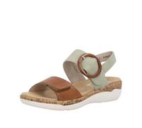 Remonte Sandales à lanières pour femme - Marron - 43 EU