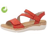 REMONTE Sandales à lanières 'R6860' rouge clair, Taille 39