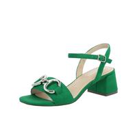 REMONTE Sandales à lanières vert foncé / argent, Taille 40