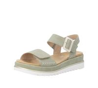 Remonte Sandales à sangle de cheville D3p53 pour femme, vert, 37 EU