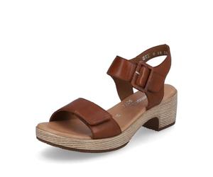 Remonte Sandales à talons pour femme D0n52, Marron 24., 42 EU