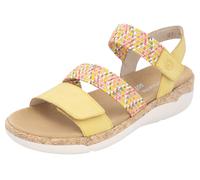 REMONTE Sandales beige / jaune / jaune clair / rose, Taille 40