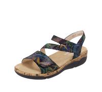 REMONTE Sandales bleu / vert / rose / noir, Taille 38