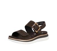 Remonte Sandales classiques D1J62 pour femme - Semelle lâche, Marron 25, 39 EU