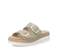 Remonte Sandales classiques pour femme D0Q66, sandales pour femme, semelle intérieure lâche, Vert 52, 10
