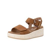 Remonte Sandales compensées D1N54 pour femme - Marron - 39 EU