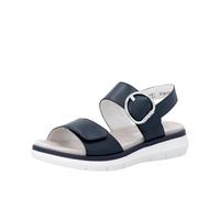 Remonte Sandales compensées D2K50 pour femme, bleues, 41 EU