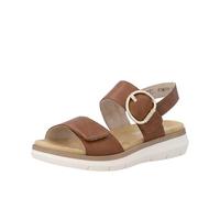 Remonte Sandales compensées D2K50 pour femme, marron, 40 EU