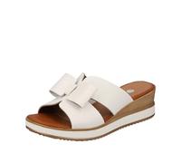 Remonte Sandales compensées D6456 pour femme, Blanc 80, 43 EU