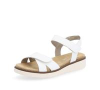Remonte Sandales D2049 pour femme, Blanc 83, 41 EU