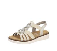 Remonte Femme D2073 Sandale, Coquillage Beige doré 60, 36 EU