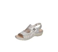 REMONTE Sandales gris argenté / blanc, Taille 40