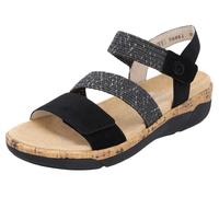 REMONTE Sandales gris chiné / noir, Taille 36