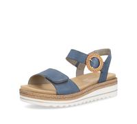 Remonte Sandales Mode Femme D0Q52, Pointure:40 EU, La Couleur:Bleu