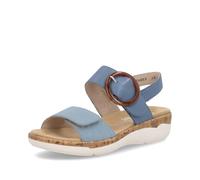 Remonte Sandales Mode Femme R6853, Pointure:37 EU, La Couleur:Bleu