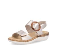 Remonte Sandales Mode Femme R6853, Pointure:39 EU, La Couleur:Argent