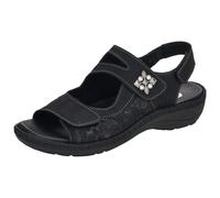 REMONTE Sandales noir / blanc, Taille 36
