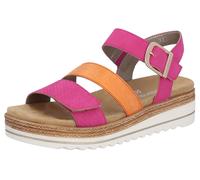 REMONTE Sandales orange / rose clair, Taille 38
