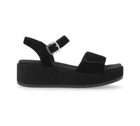 Remonte - Sandales Plates Décontractées Noires - Femme - Chaussures - Noir - Taille: 37 EU
