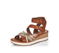 Remonte Sandales pour femme D6451, Marron, 40 EU
