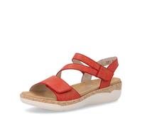 Remonte Sandales à lanières pour femme R6860 - Rouge - 42 EU