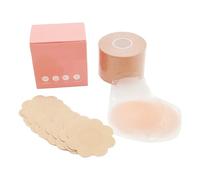 Remonte Sein Adhésif Booby Tape, Bande Poitrine X1 avec 2 Cache Invisible Réutilisable Couvre-tétons Gel de Silice, 10 Cache Teton, Soutien Gorge Invisible Adhesif pour Bonnet A-G Gros Seins