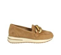 Remonte - Slip-On Beige avec Accents Dorés - Femme - Chaussures - Brun - Taille: 40 EU