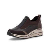 REMONTE Slip on chocolat / or / noir, Taille 41