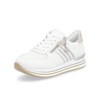 Remonte Sneaker - Edelweiß/Altrosa Cuir Lisse 39 EU