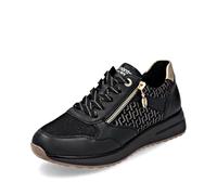 Remonte Baskets basses D1G08 pour femme, semelle lâche, Noir Combi 05, 36 EU