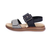 Remonte Sandales femme D1J53 noir bi-matière à lanières Taille 40