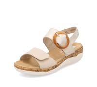 Remonte Women's Sandals with Ladies Touch Rip Tape Fasten (Beige, EU 39)