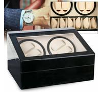 Remontoir automatique pour 4+6 montres Watch Winder Vitrine de montres
