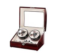 Remontoir Automatique pour Montres automatiques, Grande capacité, pour 4 Montres et 6 Montres avec Sac de Rangement