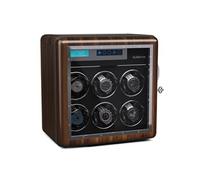 KLARSTEIN Remontoir Automatique de Montres, Boite a Montre Automatique Homme et Femme, Vitrine en Acrylique, Ultra Silencieux, 5 TPD et 3 Modes de Rotation, Moteur Remontoir à Ressort, Coffret