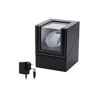 Remontoir de montre automatique en cuir PU Ajustable Boîte de montre rotative - Prise UE