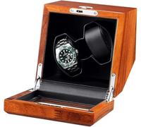 Remontoir De Montre Automatique, Léger, Moteur Silencieux, en Bois Massif, Accessoires pour Montres À Piles