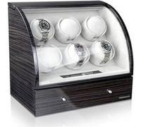 Designhütte Remontoir Montre Automatique Basel 6 LCD - Dark Oak