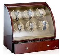 Designhütte Remontoir Montre Automatique Basel 6 LCD - Bois de Loupe