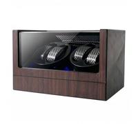 Remontoir de montre pour 4 montres automatiques, boîte de remontoir automatique, rotation de montre pour Rolex avec lumière LED, alimentation par batterie ou USB, cadeau pour homme et femme, moteur