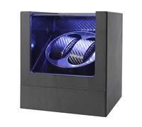 Remontoir de montre pour montres automatiques, double boîte de remontoir automatique, rotation de montre pour Rolex avec lumière LED, alimentation par batterie ou USB, cadeau pour homme et femme