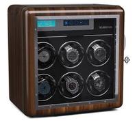 KLARSTEIN Remontoir Automatique de Montres, Boite a Montre Automatique Homme et Femme, Vitrine en Acrylique, Ultra Silencieux, 5 TPD et 3 Modes de Rotation, Moteur Remontoir à Ressort, Coffret