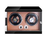Remontoir Montres Automatiques Coffret Watch Winder Pour 1/2 Montre Enrouleur De Montre Avec Moteur Silencieux Remontoir Automatique Boîte Alimenté Par Batterie Ou Par Secteur