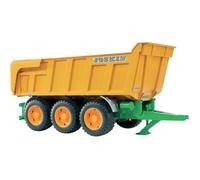 Remorque à bascule pour tracteur miniature - BRUDER - Joskin - Benne 3 essieux - Échelle 1:16 - Série PRO