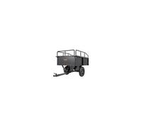 VEVOR Remorque à Benne Basculante Capacité de Charge 340 kg Remorque Utilitaire de Jardin Robuste avec Côtés Amovibles Chariot de Transport à Déversement 0,4 m³ pour Tracteur, Tondeuse à Gazon, VTT