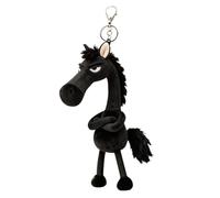 Remorque à chevaux | Cadeau porte-clés en peluche | pendentif de sac à dos 2026 année du cheval pour filles et femmes, saint-valentin, noël, Festival du printemps
