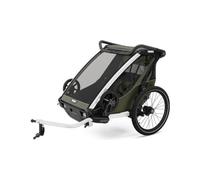 Remorque a enfants thule chariot lite double vert vintage