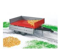 Remorque à ridelles pour tracteur et camion - BRUDER - Remorque à ridelles - Compatible tracteurs et camions