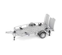 Remorque à un essieu avec cales